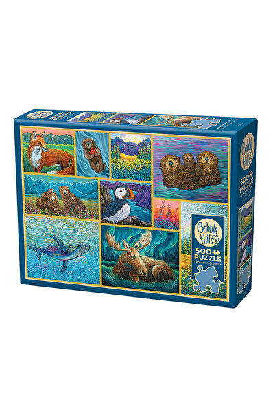 Cobble Hill Animale din Alaska – Puzzle 500 piese