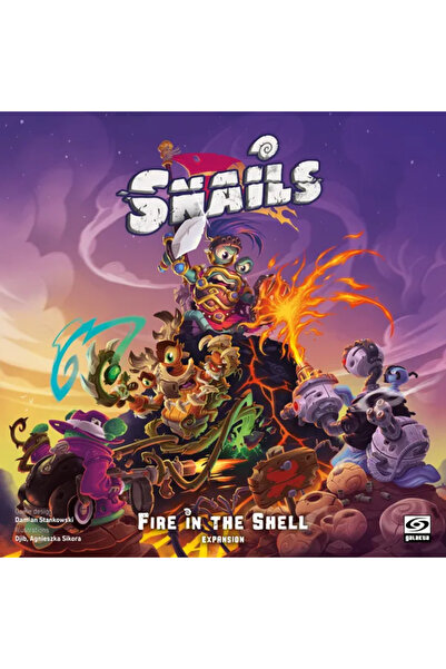 GALAKTA Snails Fire in the Shell - Expansiune pentru jocul de societate