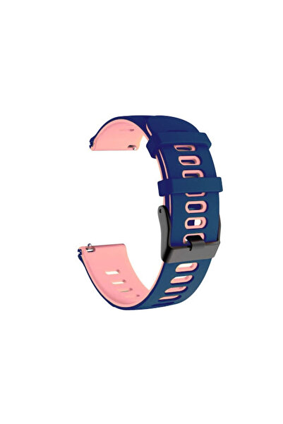 OEM Δίχρωμο λουράκι σιλικόνης OnePlus Watch 2R 47mm OnePlus Watch 2 47mm Σκού...