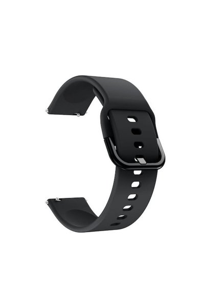 OEM Λουράκι Ρολογιού Σιλικόνης Μαύρο (Mibro Watch GS / Mibro Watch C3)