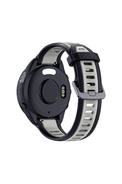 OEM Λουράκι σιλικόνης δίχρωμο ανάγλυφο για Huawei Watch GT 3 Pro Titanium 46m...