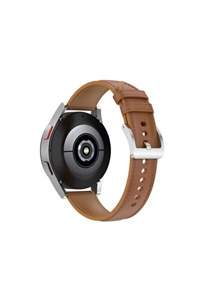 OEM Δερμάτινο Λουράκι Ραμμένο Oneplus Watch 2r 47mm Oneplus Watch 2 47mm Καφέ