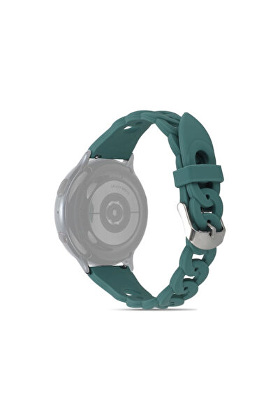 OEM Λουράκι με κρίκο σιλικόνης πράσινο 45mm για Haylou Solar Ls05 (Haylou Sol...