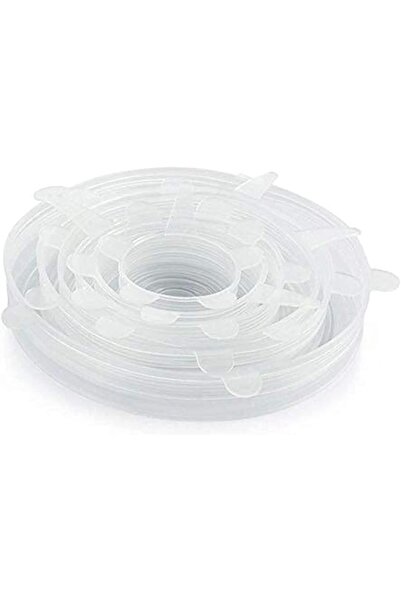 ARTC Silicone Stretch Fresh Food Cover Stretch Lids, 6-Pack Of Various Sizes