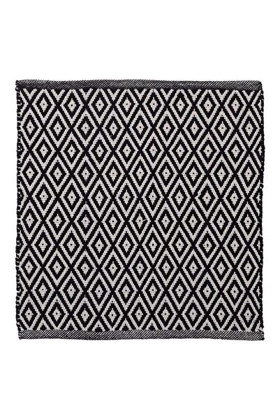 Sealskin Trellis 60x60 μαύρο χαλάκι μπάνιου 800107