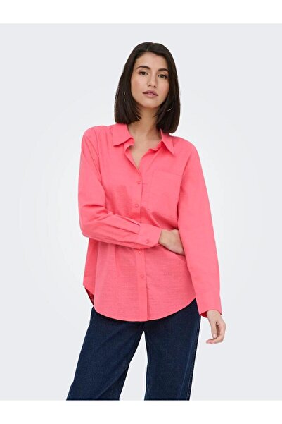 JDY Only Long Sleeve Cotton Summer Shirt 15351414