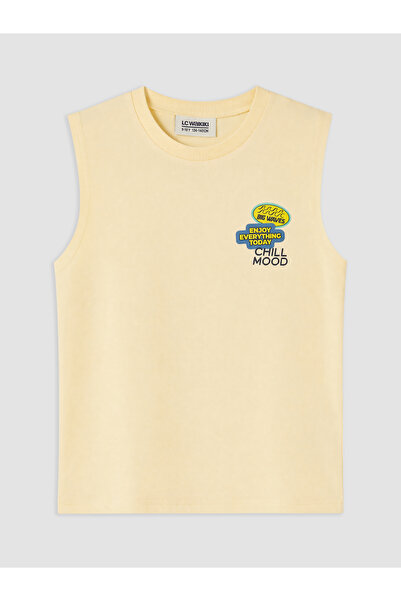 LC Waikiki Crew Neck Printed Boys' Tank Top