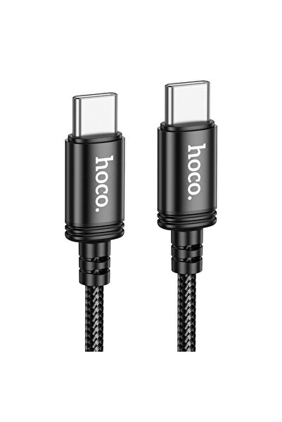 hoco. Cablu Hoco Tip C la Tip C Pd 3A 60W X91 3 m Negru