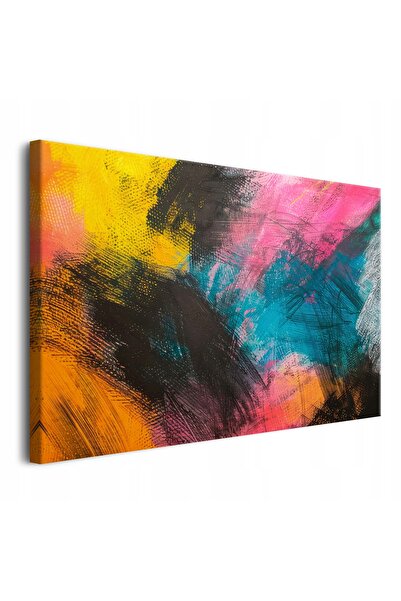 DecoWalls Pictura Pe Panza Cu Suporturi De Prindere, DecoWalls, Abstractie Co...