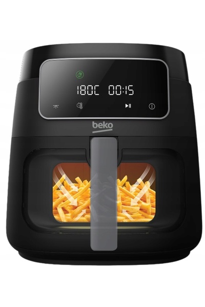 Bekool Friteuză fără ulei Beko FRL3374B ExpertFry 1750W 7,6L Negru