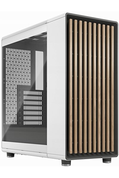 Kraft&dele Carcasă PC Fractal Design North Chalk TG Clear Midi Tower ATX