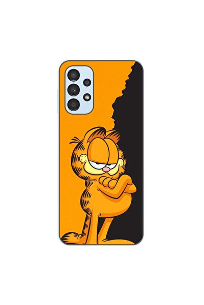 OEM Husa compatibila cu Samsung Galaxy A33 5G Silicon Gel Tpu Model Garfield ...