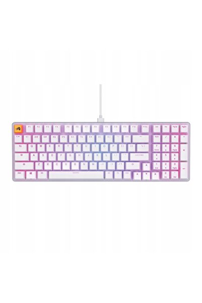 Kraft&dele Claviatură Mecanică Gloriosă GMMK 2 Fox Linear USB-C cu Fir Albă