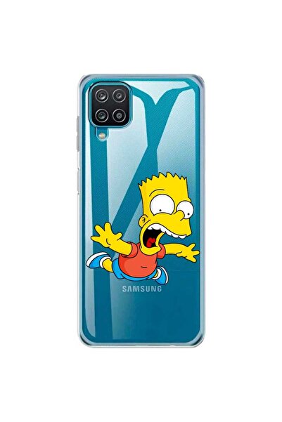 OEM Калъф, съвместим със Samsung Galaxy A22 4G, силиконов, прозрачен, с мотив...