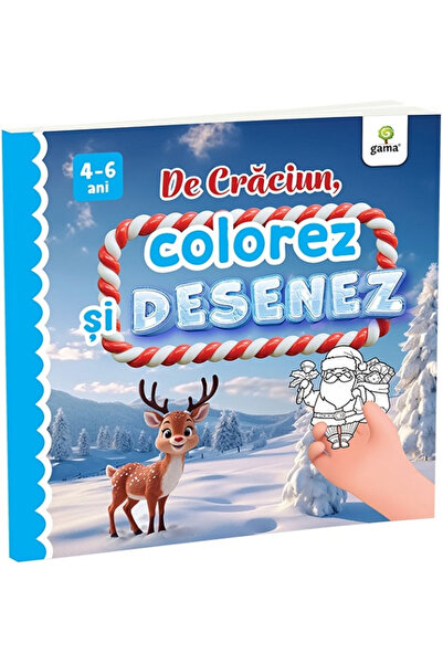 Editura Gama La Crăciun, îmi place să vopsesc și să desenez, - Editura Gama