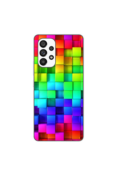 OEM Калъф, съвместим със Samsung Galaxy A23 5G, силиконов гел TPU, с шарка на...