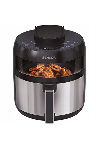 Sencor Friteuză fără ulei SFR 5010BK 1500W 5L pentru prăjire și coacere