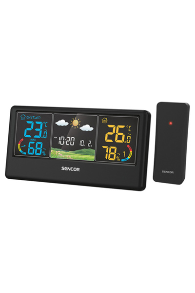 Sencor Stație meteo wireless SWS 4100 B cu afișaj LCD
