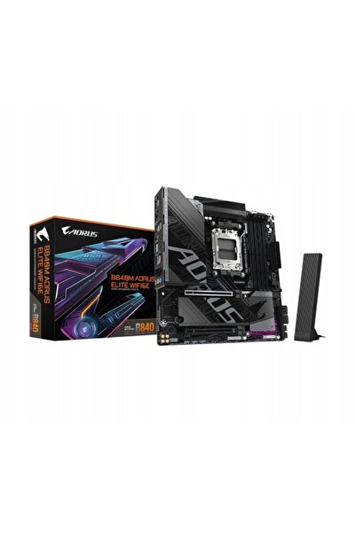 Kraft&dele Placă de bază Gigabyte B840M A ELITE WIFI6E micro ATX AMD Ryzen AM...
