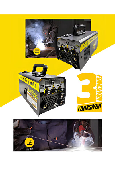 KEYATEC EEA456 Çok Fonksiyonlu TIG MMA MIG 999 Argon Kaynak Gazsız Gaz Altı K...
