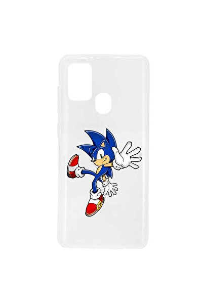 OEM Husa compatibila cu Samsung Galaxy A21s Silicon Transparenta Model Sonic