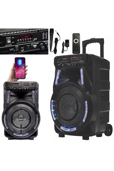 Mantarım Boxă audio portabilă Manta SPK5033 Bluetooth Karaoke Microfon