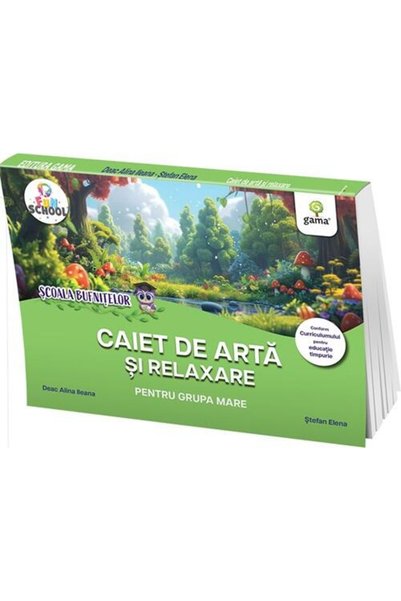 Editura Gama Caiet de Lucru pentru Artă și Relaxare pentru Grupa Senioră, Dea...
