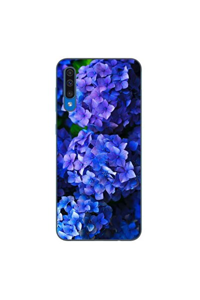 OEM Husa compatibila cu Samsung Galaxy A30S, A50 Silicon Gel Tpu Model Hortensii