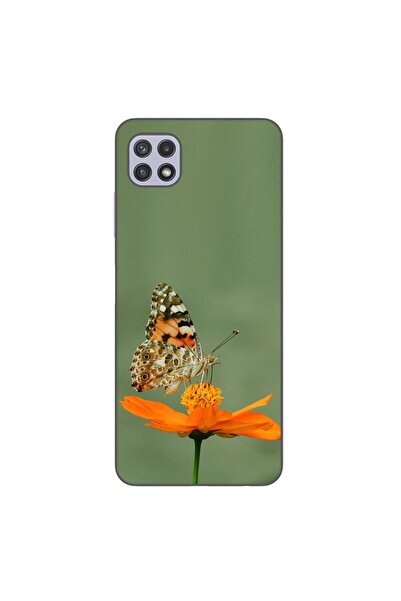 OEM Husa compatibila cu Samsung Galaxy A22 5G Silicon Gel Tpu Model Fluture