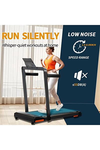miracle fitness Body Strong Walking Pad 2 IN 1 Folding Treadmill JC-590F