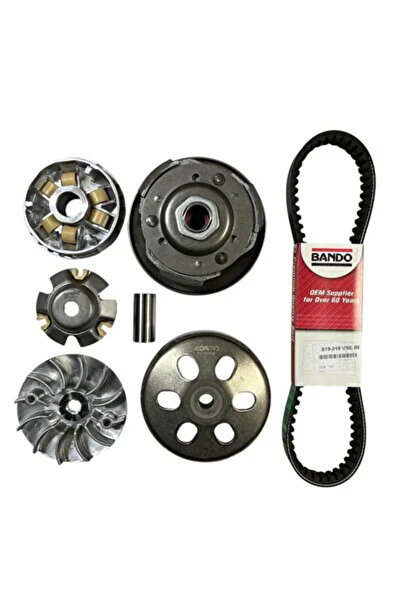 MOTOSOR RKS NEWLİGHT ÖN DEBRİYAJ + ARKA DEBRİYAJ VARYATÖR KOMPLE + BANDO KAYIŞ