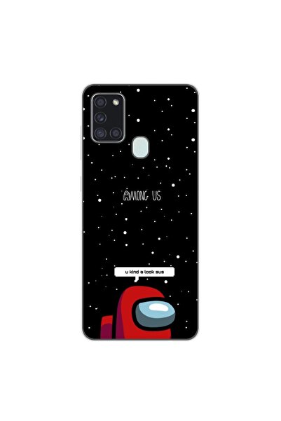 OEM Husa compatibila cu Samsung Galaxy A21s Silicon Gel Tpu Model Among Us