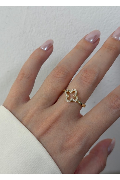 KİLİGİSTANBUL Kharis Yonca Adjustable Ring