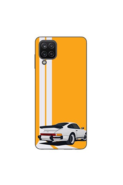 OEM Калъф, съвместим със Samsung Galaxy A12, силиконов гел TPU, модел Porsche...