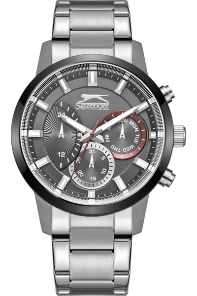 Slazenger Ceas bărbătesc SL.09.2372.2.01, din oțel inoxidabil, stil fashion —...