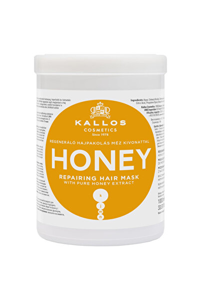 Kallos Masca de par Honey Repairing, cu extract de miere naturala, 1 L