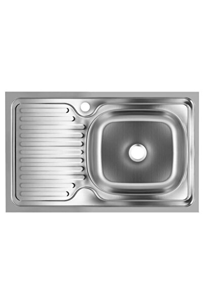 SANITEC Chiuveta bucatarie SN7002D, pentru blat 76x43.5 cm, cuva dreapta