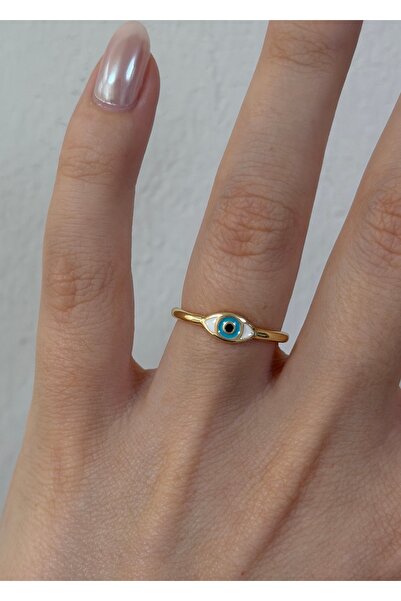 KİLİGİSTANBUL Malia Nazar Adjustable Ring
