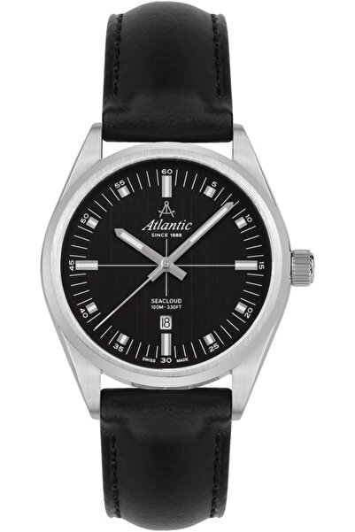 Atlantic Ceas bărbătesc 73361.41.61 — negru clasic