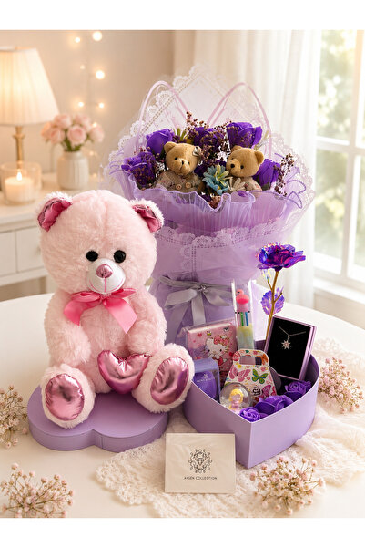 Ahsen Collection Mini love arkadaşa hediye sevgiliye hediye seti