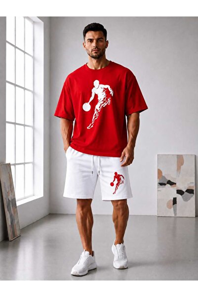 LOTS MODA Basket Pro T-Shirt and Shorts Set 🏀