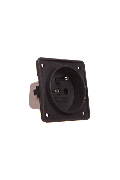 hager Berker Integro z/u priză simplă cu protecție sporită la contact 16A IP2...