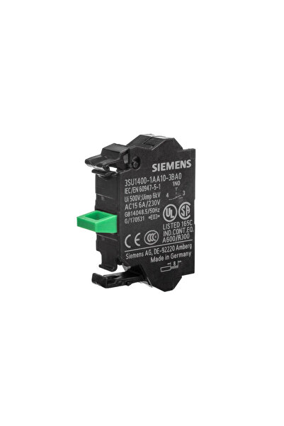 Siemens Bloc de contact 1Z conexiune arc montare frontală SIRIUS ACT 3SU1400-...