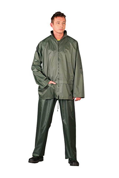 Un Costum complet impermeabil verde KPLZ mărimea L