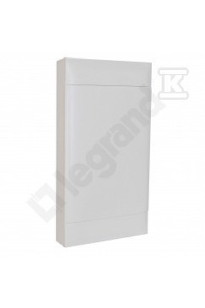 Legrand PRACTIBOX Aparat de comutare modular montat pe suprafață 4x12 uși alb...