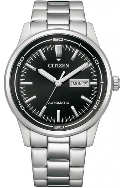 Citizen Ceas clasic din oțel inoxidabil pentru bărbați NH8400-87EE, pentru înot