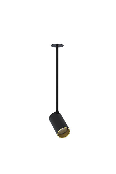 Nowodvorski Lampă încastrată MONO SURFACE LONG M NEGRU/AUR 7681