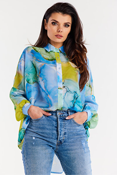 Awama Camasa dama poliester multicolor, One Size