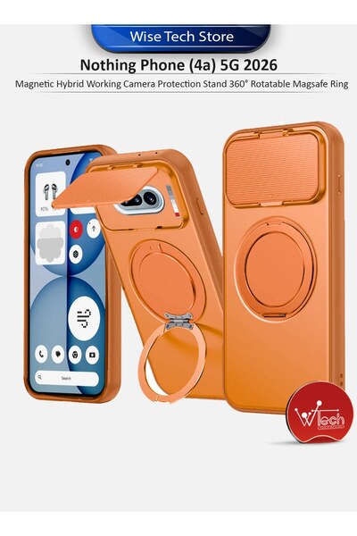 Wtech Nothing Phone (4a) 5G 2026 Magnetic Hybrid Working Camera Protection St...