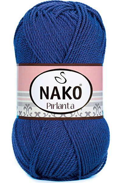 NAKO Pırlanta Amigurumi El Örgü İpi 5329 Royal Mavi